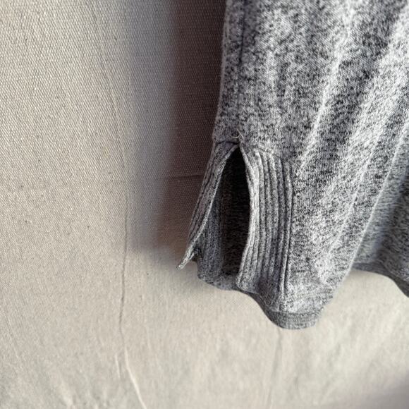 Maurices Lightweight Hoodie Size XS Gray Drawstring Long Sleeve Casual Top - Picture 5 of 12